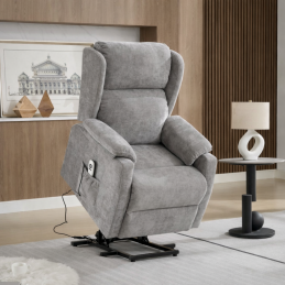 Fauteuil releveur de luxe en tissu