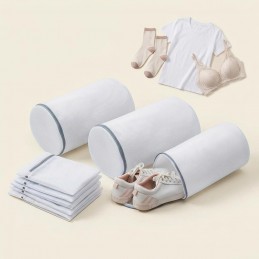 Strapazierfähiger Wäschebeutel aus Netzgewebe zum Schutz von Schuhen, Turnschuhen, Socken und BHs in der Waschmaschine. Praktisch, vielseitig und einfach in der Anwendung.
