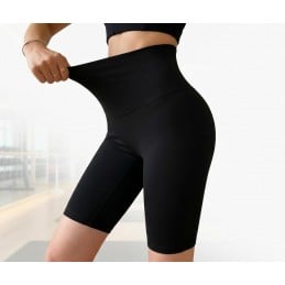 High-Waisted Sports Shorts