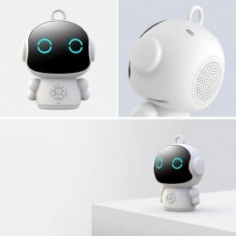 Robot educativo inteligente con IA y reconocimiento de voz. Robot educativo inteligente con IA y reconocimiento de voz. Estimula el aprendizaje, la creatividad y la interacción de los niños con tecnología avanzada y divertida.