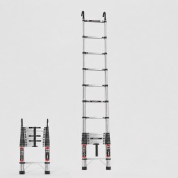 Escalera telescópica plegable de 4,4 metros