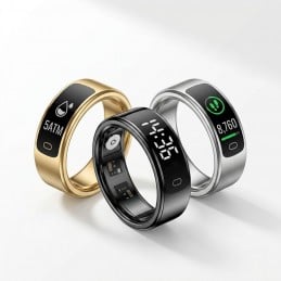 Bague connectée - Bague connectée avec écran tactile
