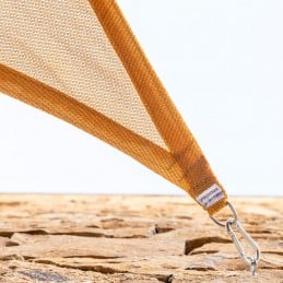 Toldo de Sombra Retangular 2 x 3 m com Proteção UV - 2 cores Toldo de sombra retangular 2 x 3 m, respirável e resistente às intempéries. Ideal para jardim, terraço, pátio ou campismo. Inclui corda e 4 mosquetões.