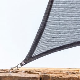 Toldo de Sombra Retangular 2 x 3 m com Proteção UV - 2 cores Toldo de sombra retangular 2 x 3 m, respirável e resistente às intempéries. Ideal para jardim, terraço, pátio ou campismo. Inclui corda e 4 mosquetões.