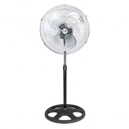 Ventilateur sur pied industriel 75 W, diamètre 45 cm