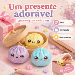 Scopri quale Lucky Dumpling riceverai! Una sorpresa morbida e lucida, con tanti colori da collezionare e la possibilità di trovare quella SUPER RARA.