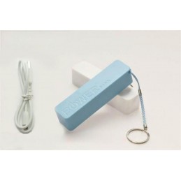 Evita quedarte sin batería gracias a este Cargador Portátil Power Bank de 2600 mAh de alta capacidad.