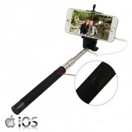 Extendable Selfie Arm - Cable connection - iPhone