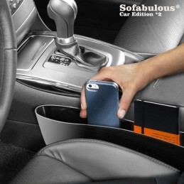 Enjoy the comfort of this organizer and forget about the nightmare of losing and searching for what you need in your car at all times.