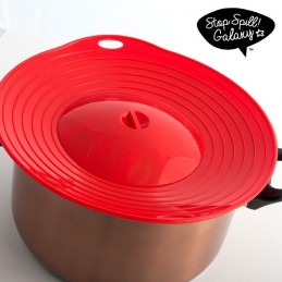 Tampa de Silicone - Cozinha a Vapor e Evita Salpicos