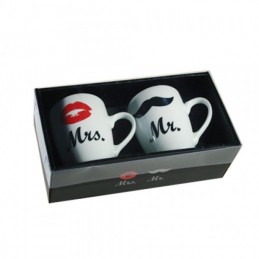 Mr and Mrs mugs are a fantastic gift for Valentine's Day, birthdays, weddings or any special occasion