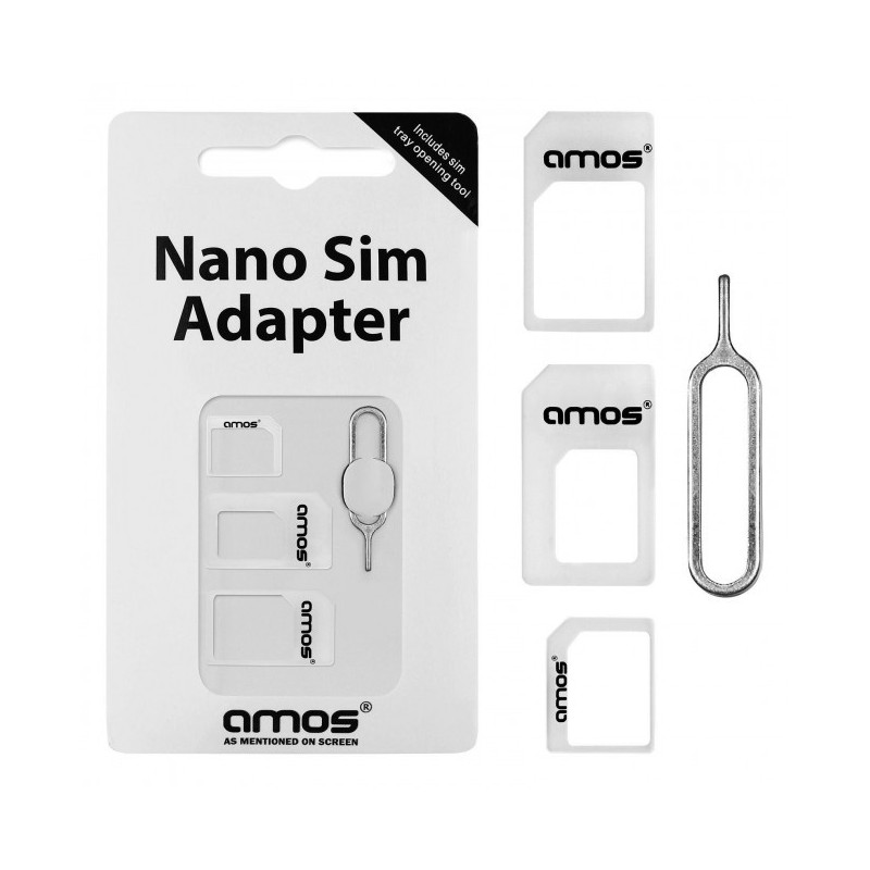 Adaptador SIM 3 en 1: Nano y Micro