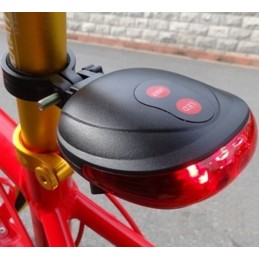 Faro Laser con LED per Bicicletta
