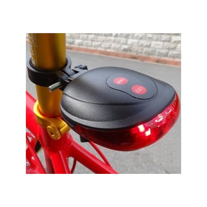 Balise laser LED pour vélo