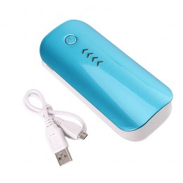 Evita quedarte sin batería gracias a este Cargador Portátil Power Bank de 5600 mAh de alta capacidad.