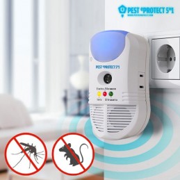 Repelente de insectos y roedores: un repelente eficaz crea un escudo protector contra plagas para mantener el hogar libre de roedores e insectos.
