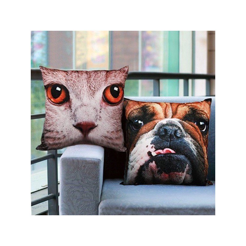 Dogs and Cats Cushion