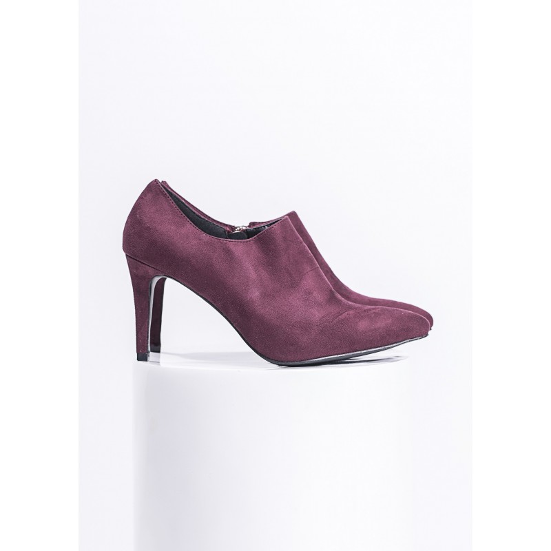 Bordeaux ankle boots