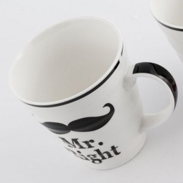 Les tasses Mr. Right et Mrs Always Right font un cadeau fantastique pour la Saint-Valentin, les anniversaires, les mariages ou toute autre occasion spéciale.