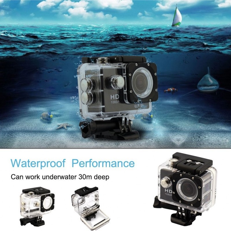 FULL HD 1080P aquatic camera - Wfi - Full Extas