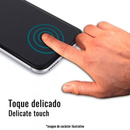 Film Spécial Verre Trempé - Samsung Galaxy S6 Edge - Plein Écran - 2 Couleurs