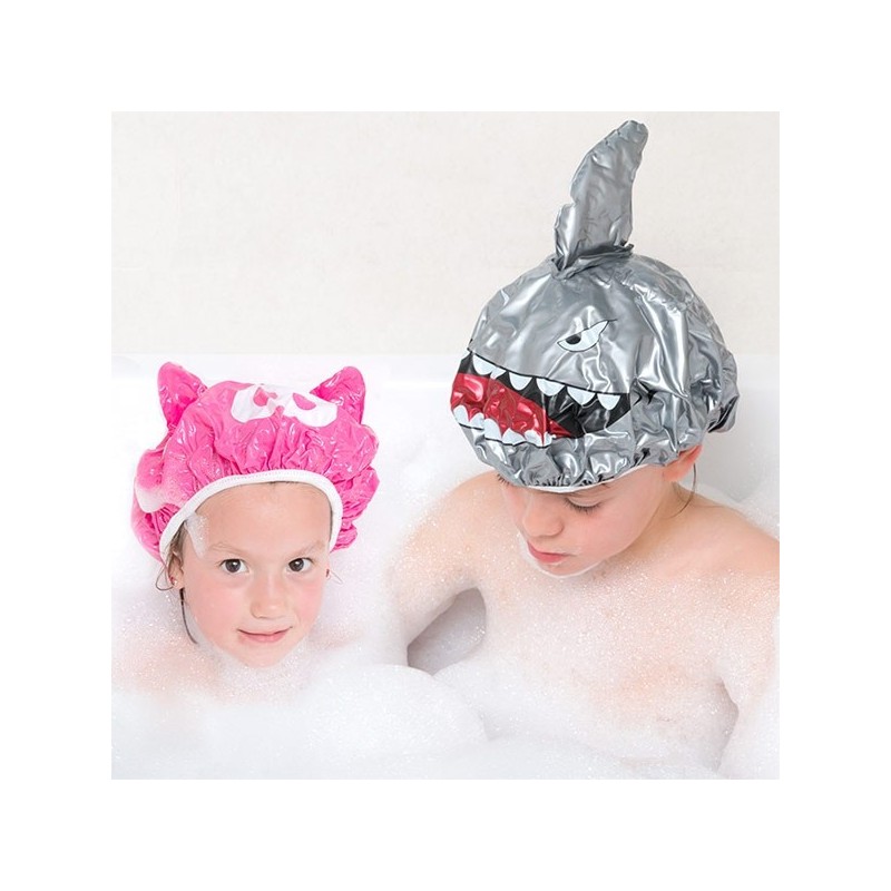 Gorro de ducha con forma de animal. Gorro de ducha con forma de animal.