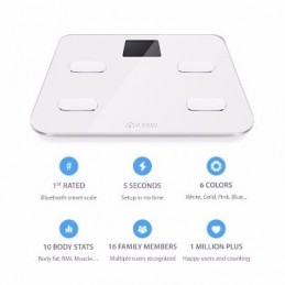Báscula Inteligente de Alta Precisión con Bluetooth - IOS y Android