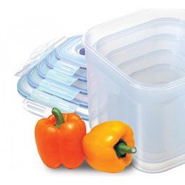 Tupperwares com Sistema Inteligente de vácuo - Pack de 5