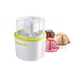 A refreshing device for making ice cream at home to your liking with healthy, natural ingredients.