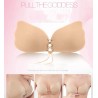 Strapless and backless push-up bra with closure - 2 colors