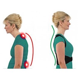 Le correcteur de posture magnétique corrige la posture. Avec des aimants stratégiquement placés qui aident à améliorer la circulation et à réduire la douleur et l'inconfort.