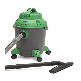 Aspirapolvere Powervac aspira solidi e liquidi, con 1200 W di potenza, Filtro Hepa, con funzione soffiante e autopulente e capacità di 18 litri.
