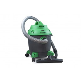 Aspirapolvere Powervac aspira solidi e liquidi, con 1200 W di potenza, Filtro Hepa, con funzione soffiante e autopulente e capacità di 18 litri.