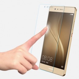 Questa Speciale Pellicola in Vetro Temperato per Huawei P9, per proteggere lo schermo, è realizzata in vetro temperato, 9 volte più resistente del vetro comune.