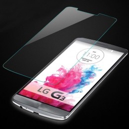 Ce Film en Verre Trempé Spécial pour LG G3, destiné à protéger l'écran, est en verre trempé, 9x plus résistant que le verre ordinaire.