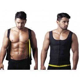 Sauna effect neotex training vest for men made from intelligent Neotex fibers, which increase body temperature naturally.