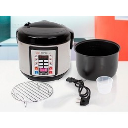 Appareil de cuisine programmable, vous pouvez cuisiner de manière infinie : rôtir, griller, cuire à la vapeur, frire, faire sauter, préparer des soupes, des pâtes, du riz et réchauffer