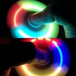 El LED Spinner es un pequeño dispositivo que te ayudará a pasar el tiempo y aliviar el estrés. ¡Perfecto para todas las edades!
