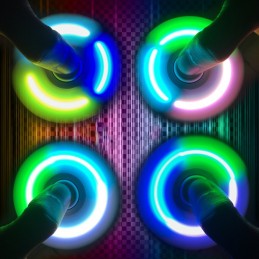 El LED Spinner es un pequeño dispositivo que te ayudará a pasar el tiempo y aliviar el estrés. ¡Perfecto para todas las edades!