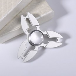 Fidget Spinner Deluxe – Aluminum is a palm-sized Anti-Stress device, Perfect for all ages!