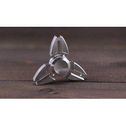 Fidget Spinner Deluxe – Aluminum is a palm-sized Anti-Stress device, Perfect for all ages!