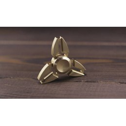 Fidget Spinner Deluxe – Aluminum is a palm-sized Anti-Stress device, Perfect for all ages!