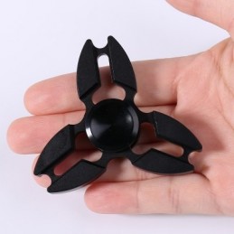 Fidget Spinner Deluxe – Aluminum is a palm-sized Anti-Stress device, Perfect for all ages!