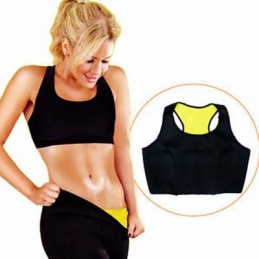 Sauna Effect Training Top en neotex es ideal para ayudar a reducir la cintura y perder calorías, ya que contribuye al calentamiento corporal.