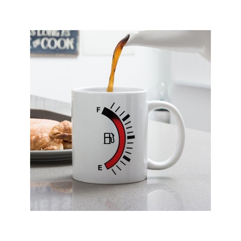 Very original Gasoline Tank Mug that reacts to the temperature of the drinks placed inside them.