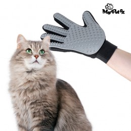 Prenez soin du pelage de votre animal en éliminant les poils morts et la poussière tout en le massant avec ce fantastique gant.