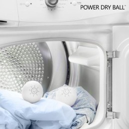 Bolas de lã para máquina de secar roupa, consegue uma secagem mais rápida, roupa menos engelhadas e mais suaves, reduzindo também a electricidade estática
