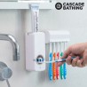 Dispenser per dentifricio con supporto