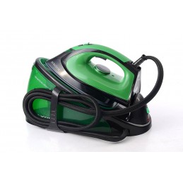 Plancha con caldera con Tecnología Digital 2200W hace que la experiencia de planchado sea más rápida y cómoda gracias a la suela cerámica y al vapor continuo