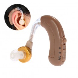 HP Rechargeable Sound Amplifier - 118 is a hearing aid with a discreet design perfect for hearing everything more clearly